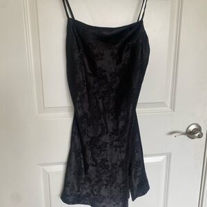 Y2K Princess Polly Elegant Black Dress